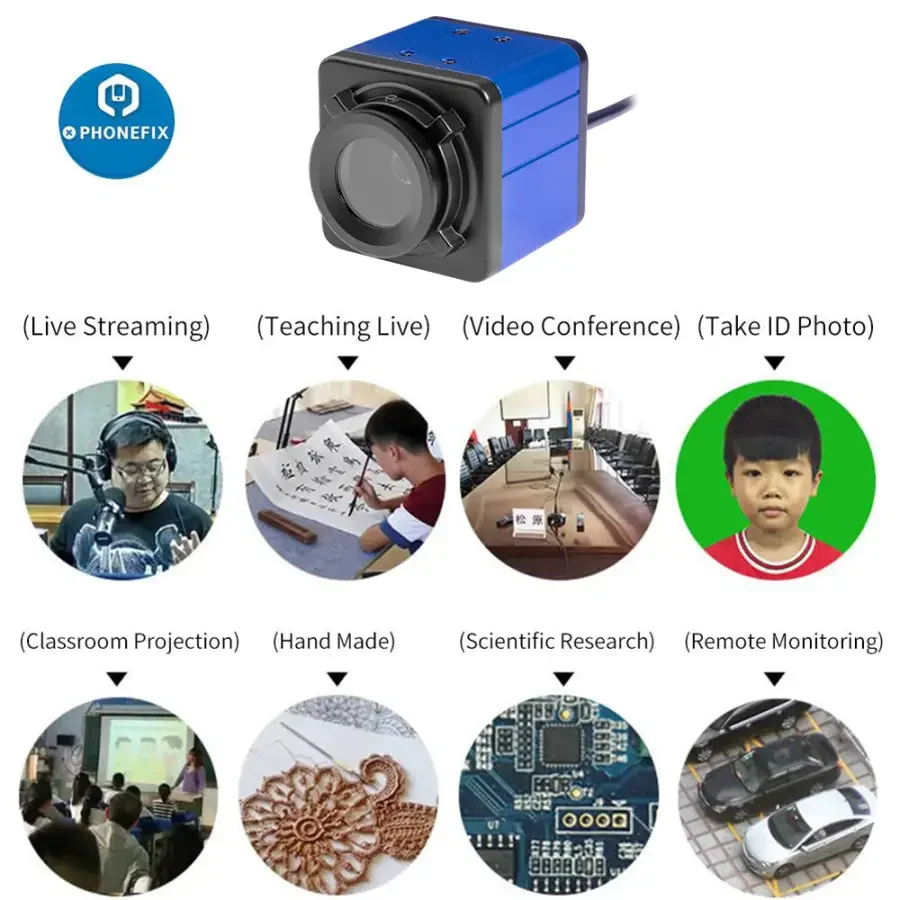 4K 8MP IMX179 HD Autofocus USB Webcam Live Broadcast - Image 9