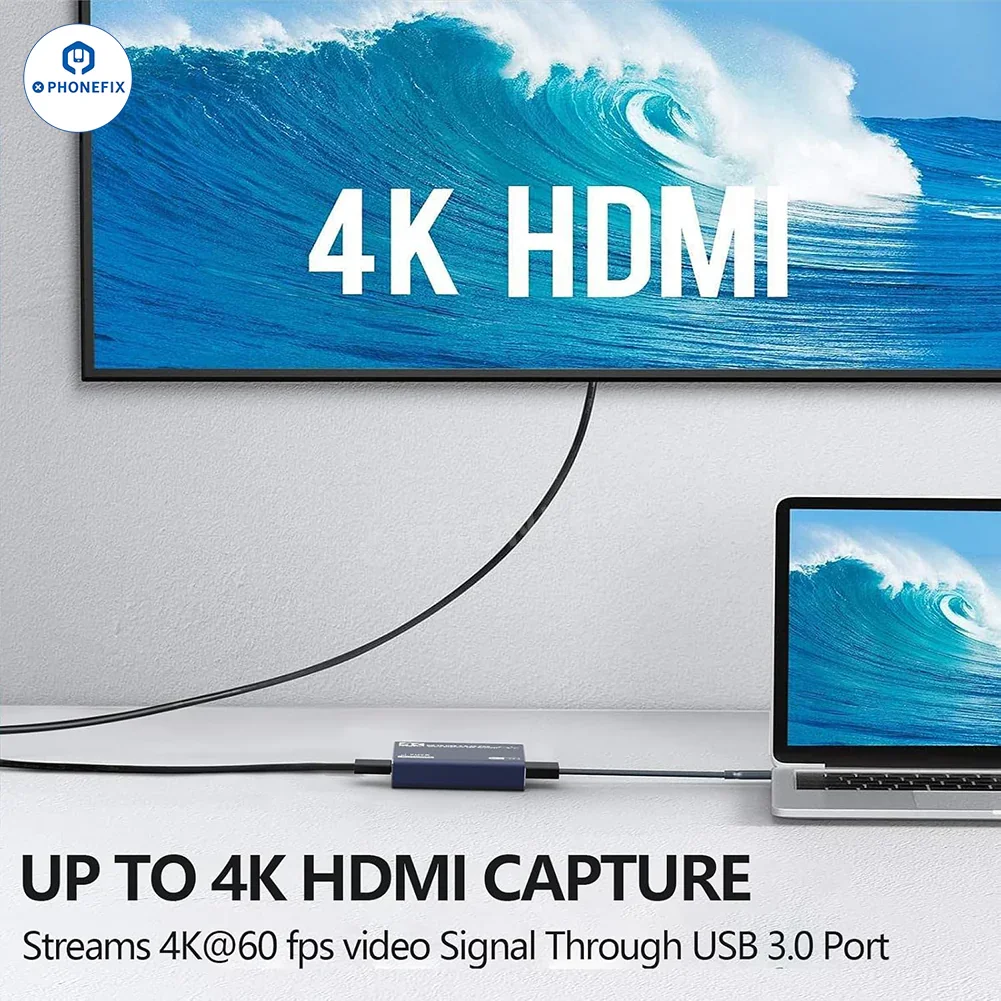 4K Audio Video 1080P Capture Card For Live Streaming Broadcasting - Image 11