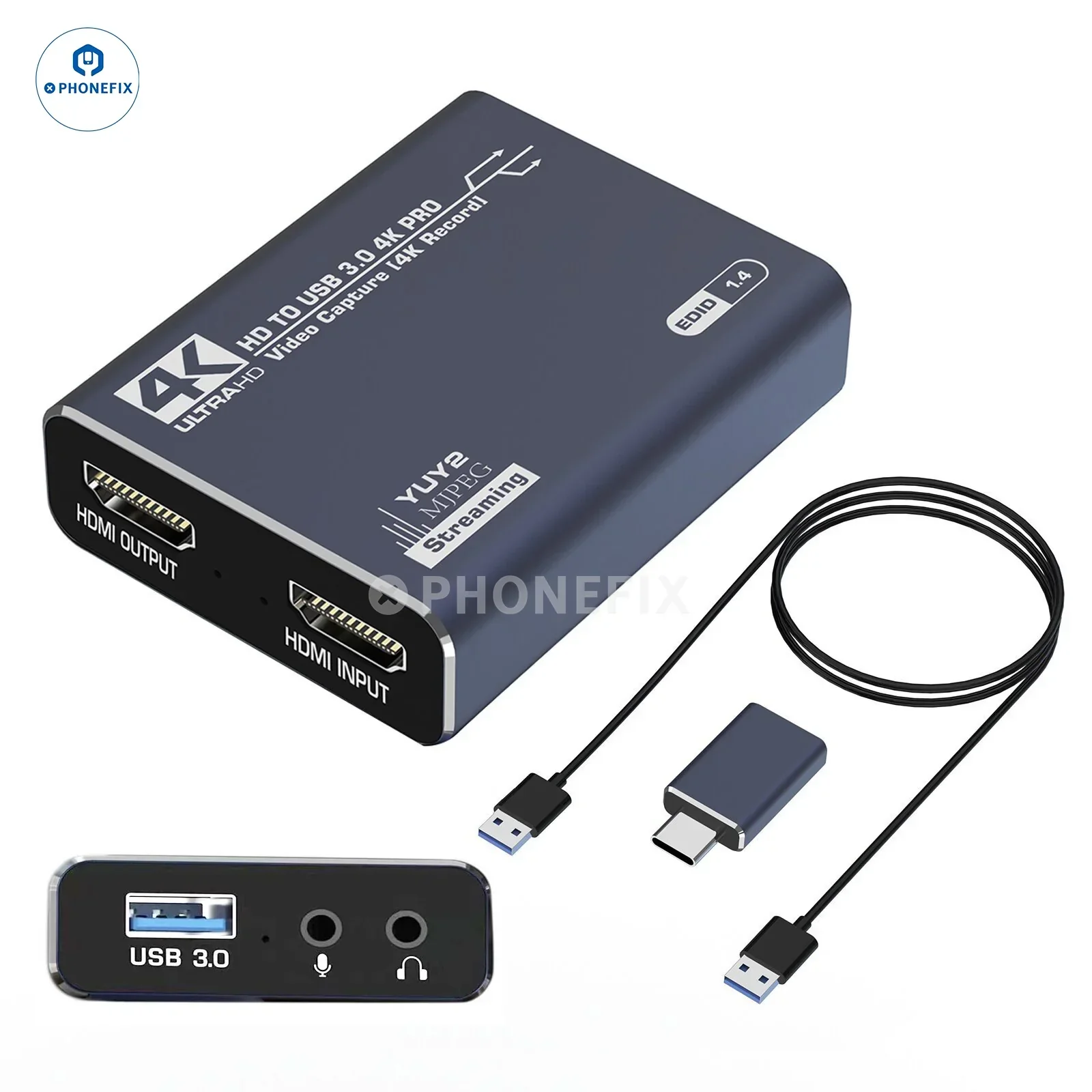 4K Audio Video 1080P Capture Card For Live Streaming Broadcasting - Image 2