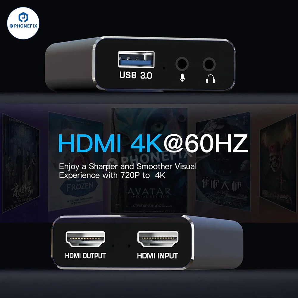 4K Audio Video 1080P Capture Card For Live Streaming Broadcasting - Image 5