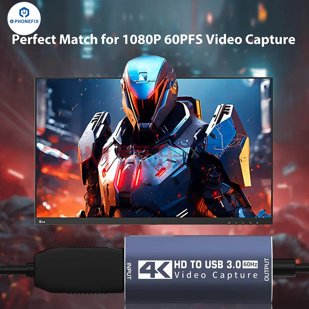 4K Audio Video 1080P Capture Card For Live Streaming Broadcasting - Image 8