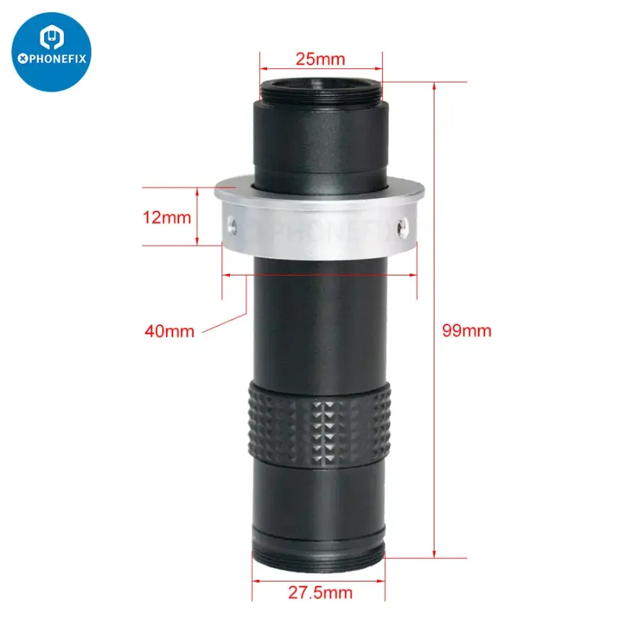 4K HDMI USB Industrial Video Digital Microscope Camera 130X Lens - Image 13