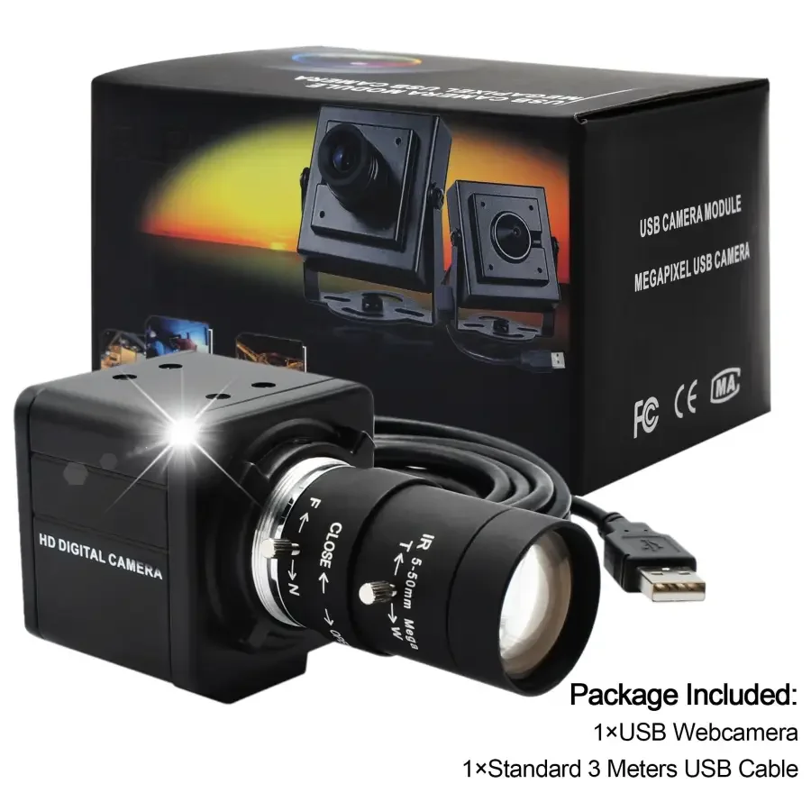 4K High Speed USB Camera Varifocal HD USB Webcam Camera - Image 11