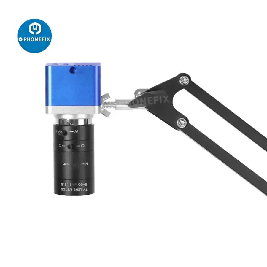 4K Industrial Microscope Camera with Cantilever Universal Bracket Stand - Image 5