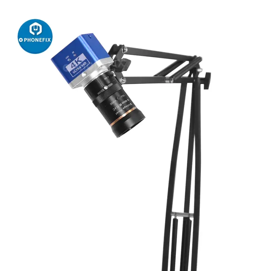 4K Industrial Microscope Camera with Cantilever Universal Bracket Stand - Image 7