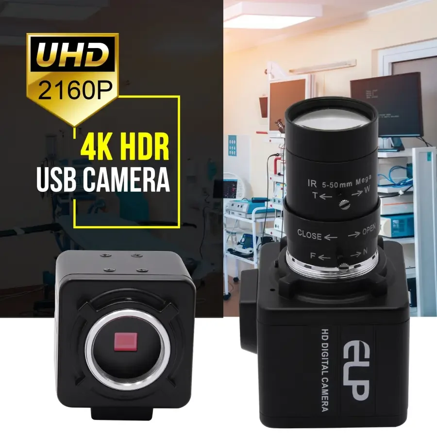 4K SONY High frame rate USB Webcam Camera with Manual Varifocal Lens - Image 10