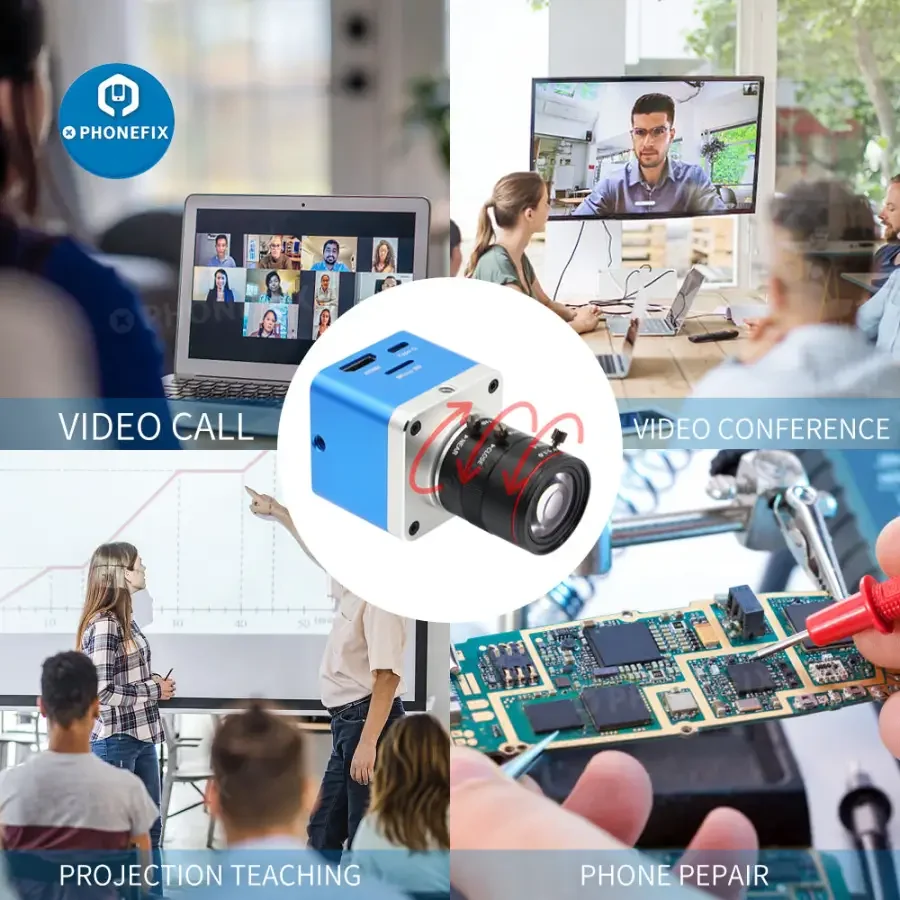4K UHD USB Camera 6-12mm F1.6 Lens Live Industry Digital Camera - Image 8