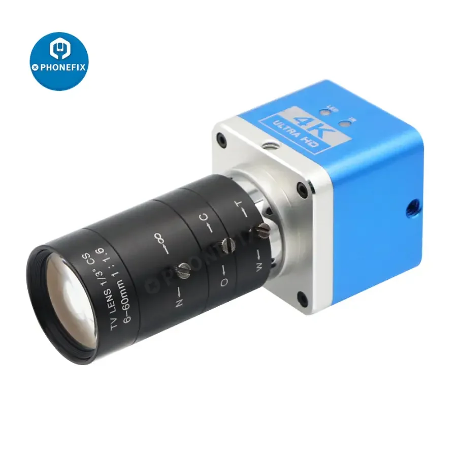 4K Ultra HD CMOS Camera 6-60mm F1.6 Lens Industry Live Digital Camera - Image 2