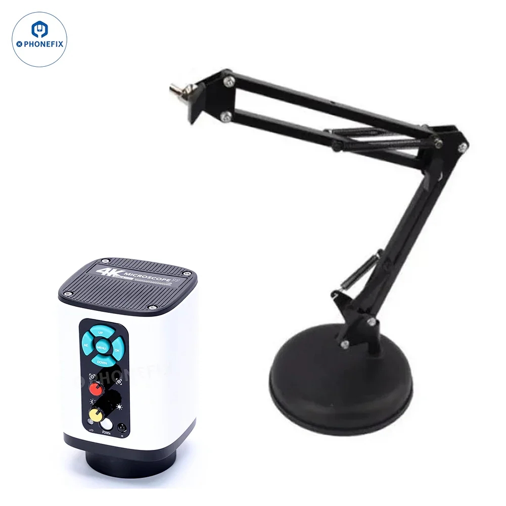 4K Ultra HD Microscope Camera Integrated Lens Light for Phone Repair - Image 9