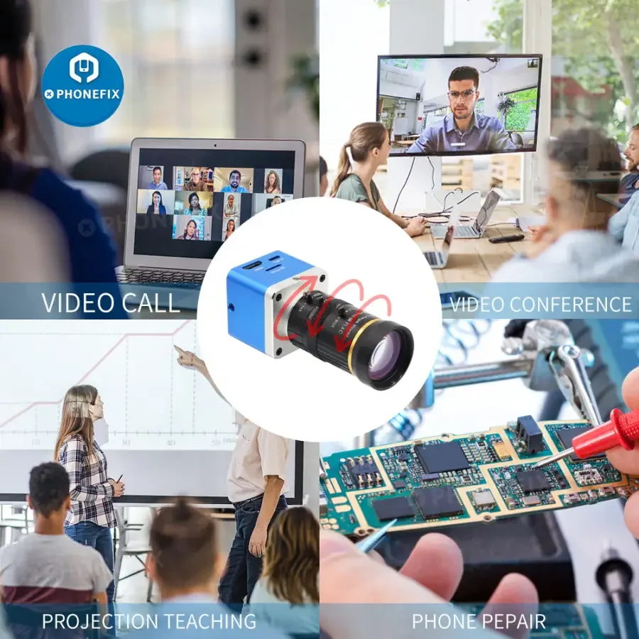 4K Ultra HD USB CMOS Camera 8.0-50mm Lens Industry Live Digital Camera - Image 13