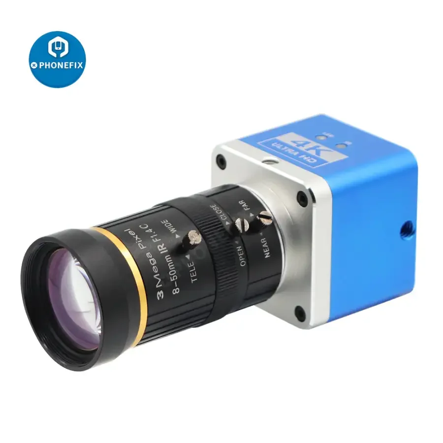 4K Ultra HD USB CMOS Camera 8.0-50mm Lens Industry Live Digital Camera - Image 2