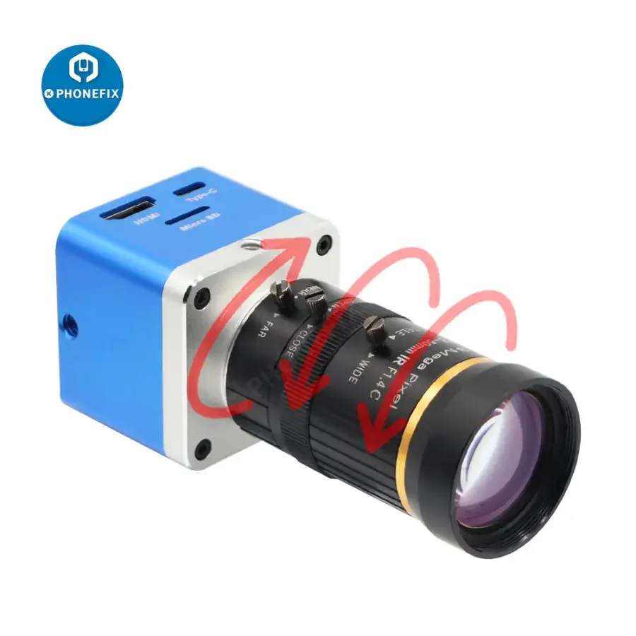 4K Ultra HD USB CMOS Camera 8.0-50mm Lens Industry Live Digital Camera - Image 3