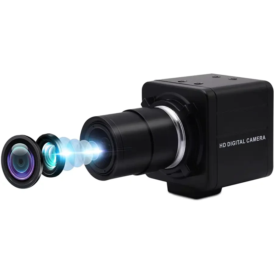 4K 8MP HD Varifocal Webcam Optical Zoom USB Web Camera - Image 21