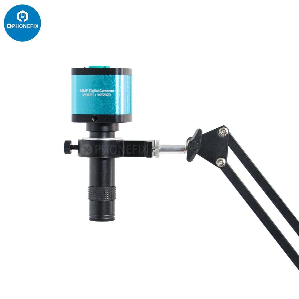 4K USB Industrial Microscope Camera With 1-130X Lens Cantilever Stand - Image 12