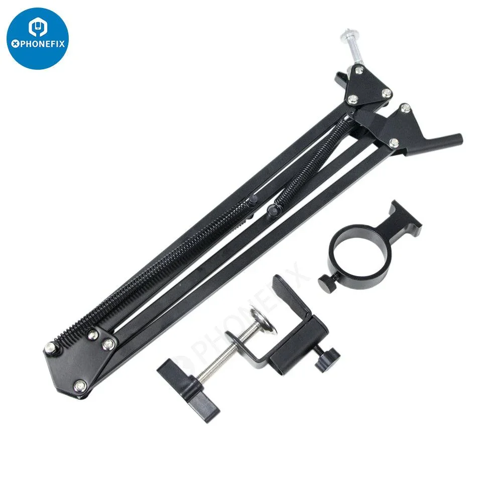 4K USB Industrial Microscope Camera With 1-130X Lens Cantilever Stand - Image 9