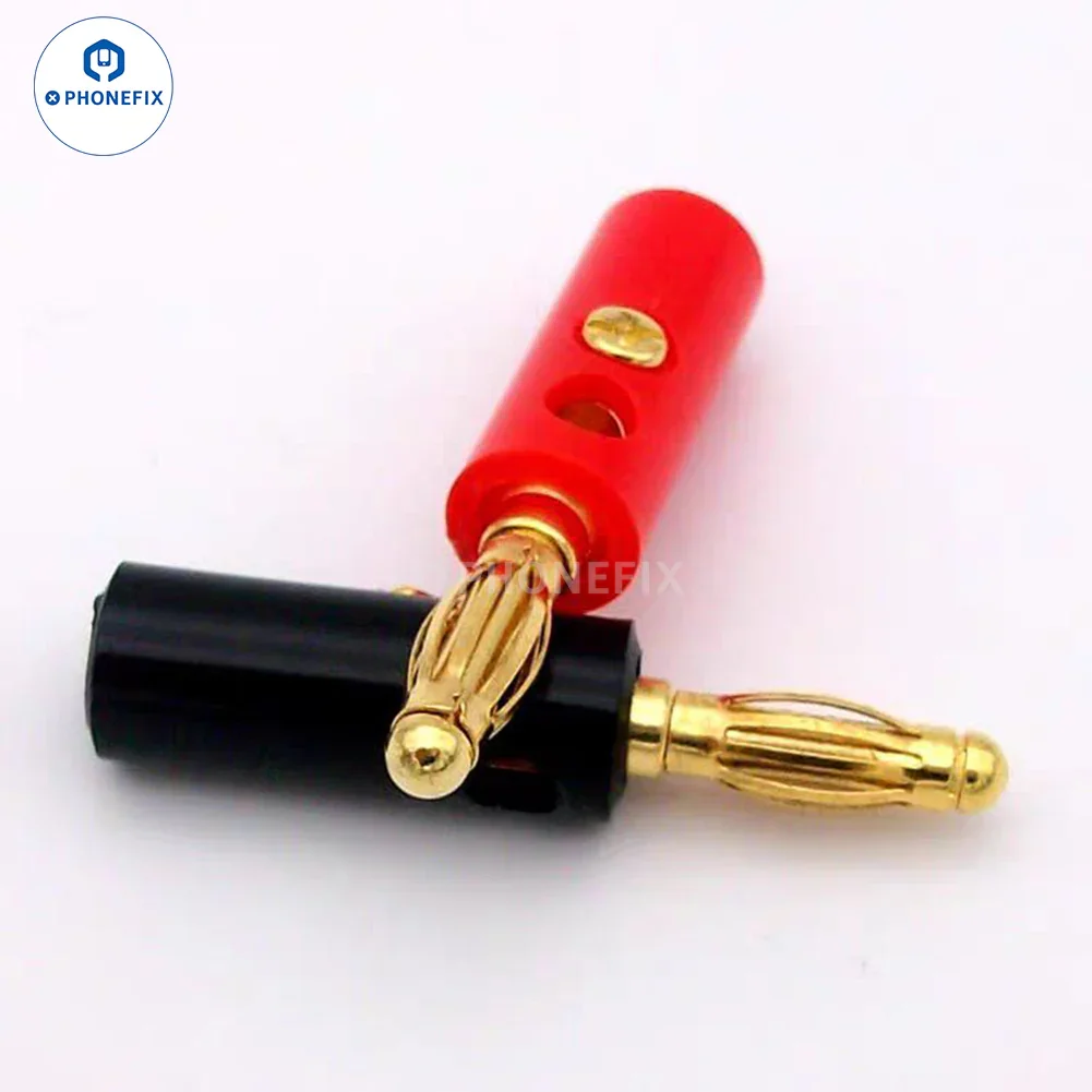 4MM Gold Plated Brass Banana Plug Connector DC Power Supply - Image 4