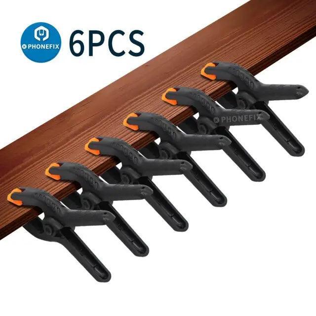 4Pcs/6Pcs Plastic A-type Clip Adjustable Clamps For Wood Working - Image 3