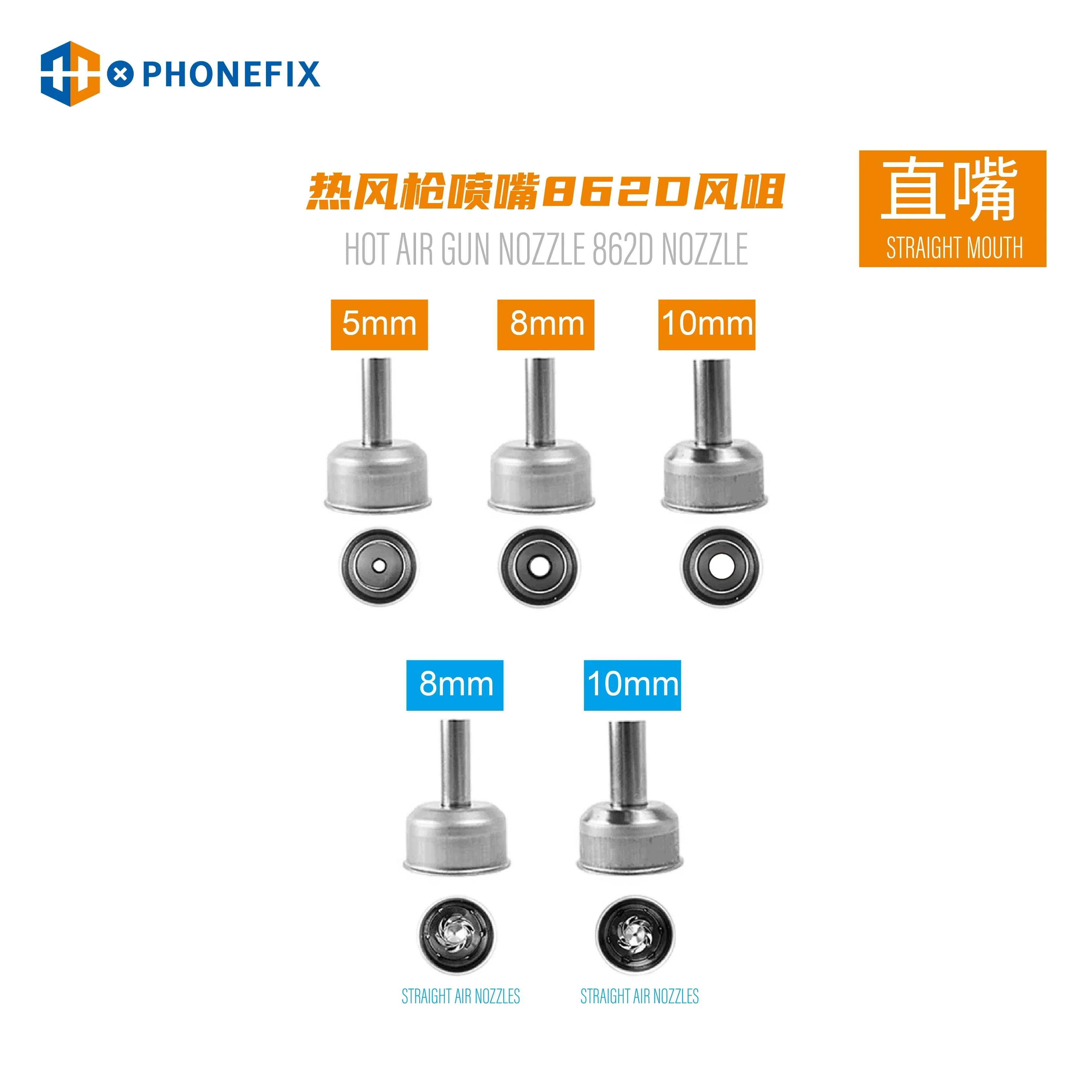 Original Hot Air Gun Nozzles For ATTEN St-862D BGA Rework Station - Image 3