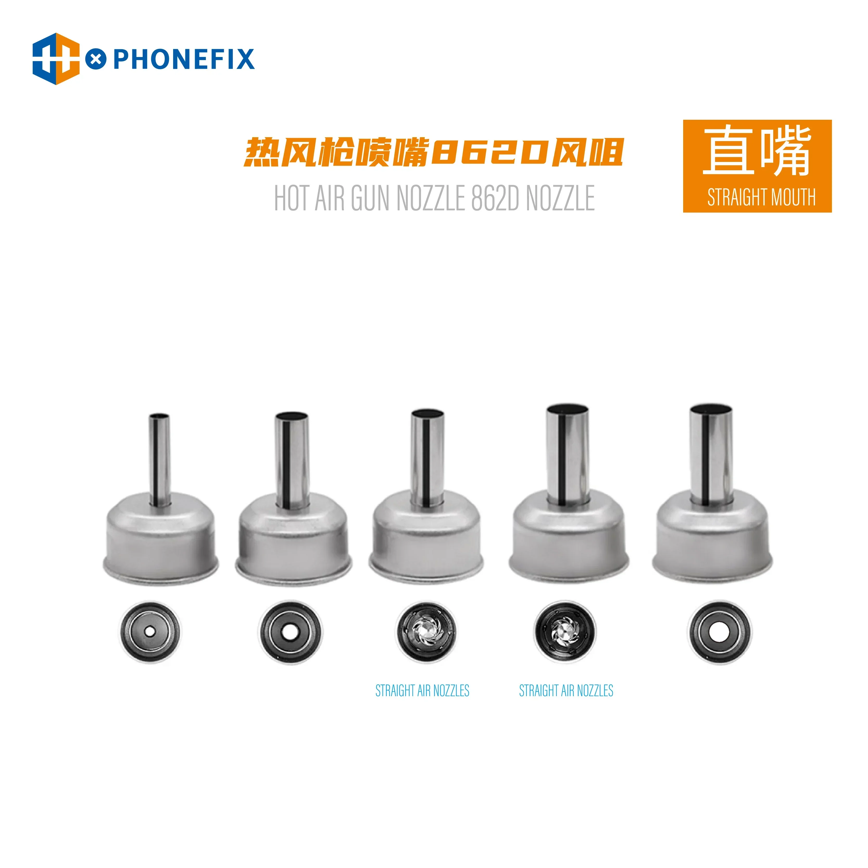 Original Hot Air Gun Nozzles For ATTEN St-862D BGA Rework Station - Image 8