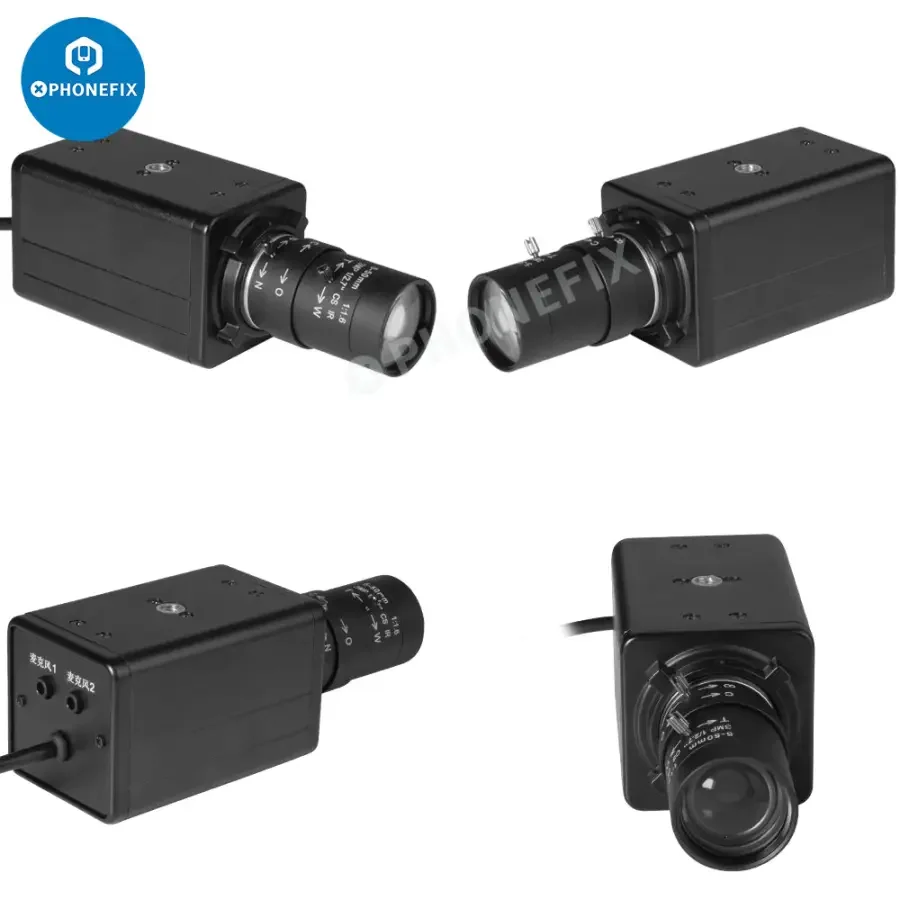 5.0MP 4K Webcam 10X Zoom Camera with VariFocal Lens - Image 3