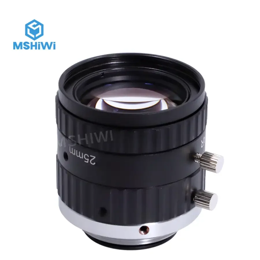 5.0MP C-mount 25mm 2/3" F1.4 Fixed Focus FA Vision Inspection Lenses - Image 4