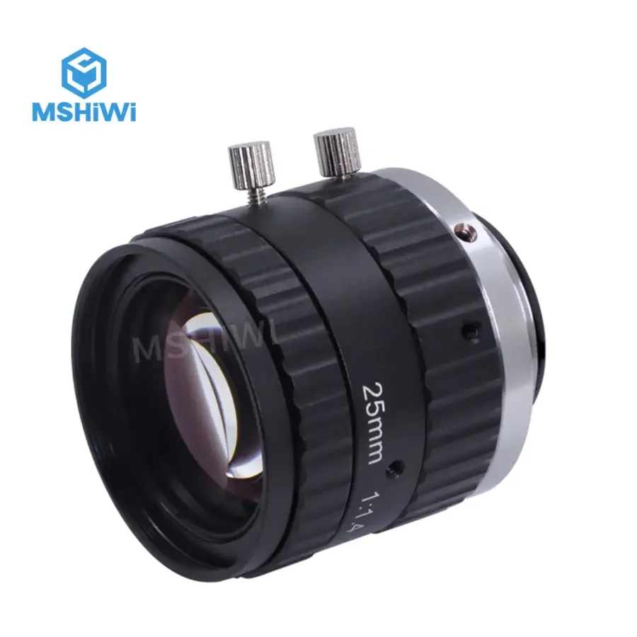 5.0MP C-mount 25mm 2/3" F1.4 Fixed Focus FA Vision Inspection Lenses - Image 5