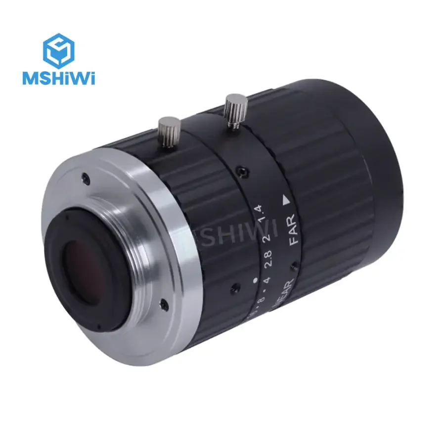 5.0MP C-mount 50mm Lens 2/3" Format F1.4 Manual Iris FA Lens - Image 3