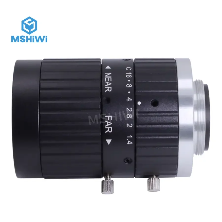 5.0MP C-mount 50mm Lens 2/3" Format F1.4 Manual Iris FA Lens - Image 4