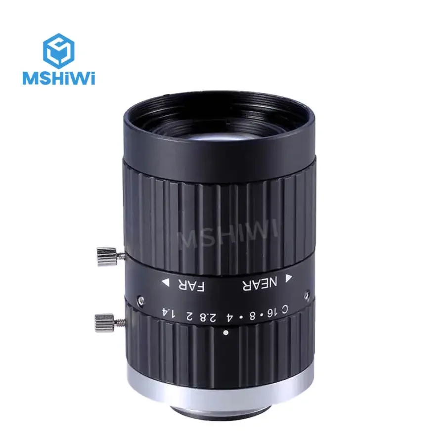 5.0MP C-mount 50mm Lens 2/3" Format F1.4 Manual Iris FA Lens - Image 5