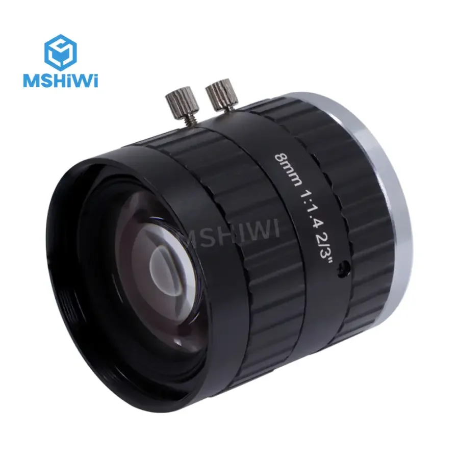 5.0MP C-mount 8mm 2/3" F1.4 FA Lens For Visual Localization Lenses - Image 4