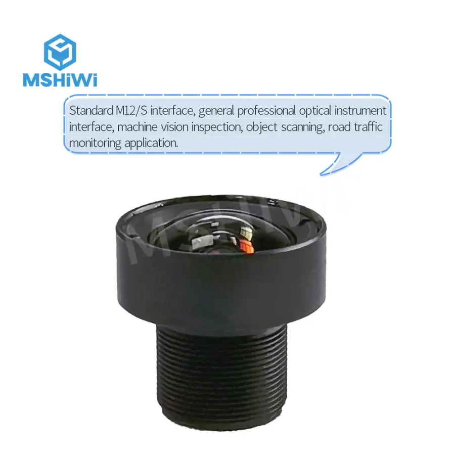 5.0MP M12/S-mount 3.5mm F2.8 Fixed Lens 1/2" For ITS Camera - Image 10
