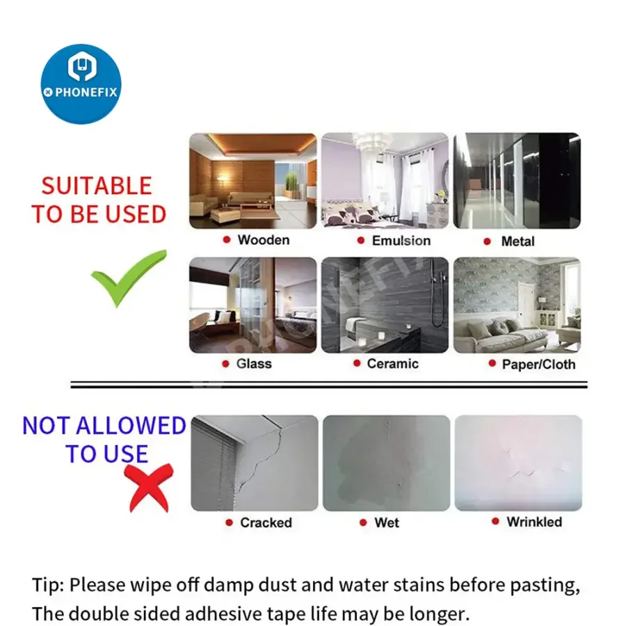 5/10mm Heat Resistant Double Sided Adhesive Tape For Phone Repair - Image 5