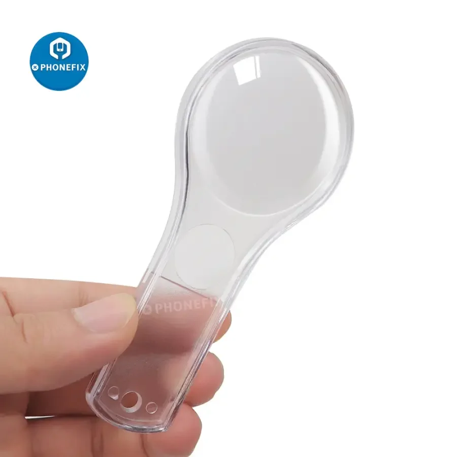 5-10X Mini Multi-function Transparent Plastic PMMA (Acrylic) Magnifier 10Pcs - Image 5