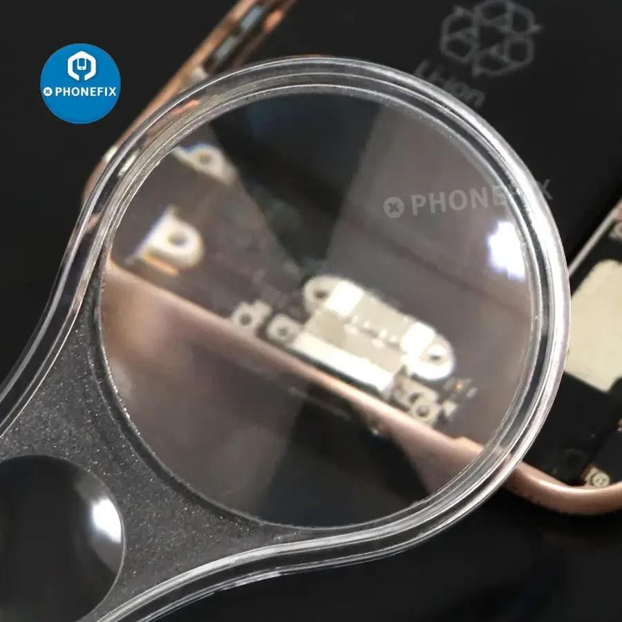 5-10X Mini Multi-function Transparent Plastic PMMA (Acrylic) Magnifier 10Pcs - Image 6