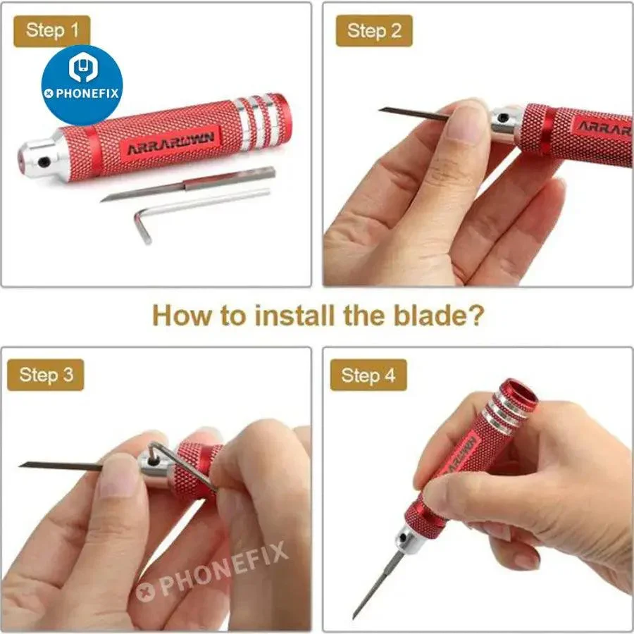 5 in 1 Prime Craved Scribe Kits Set DIY Cutting Tool Chisel - Image 4