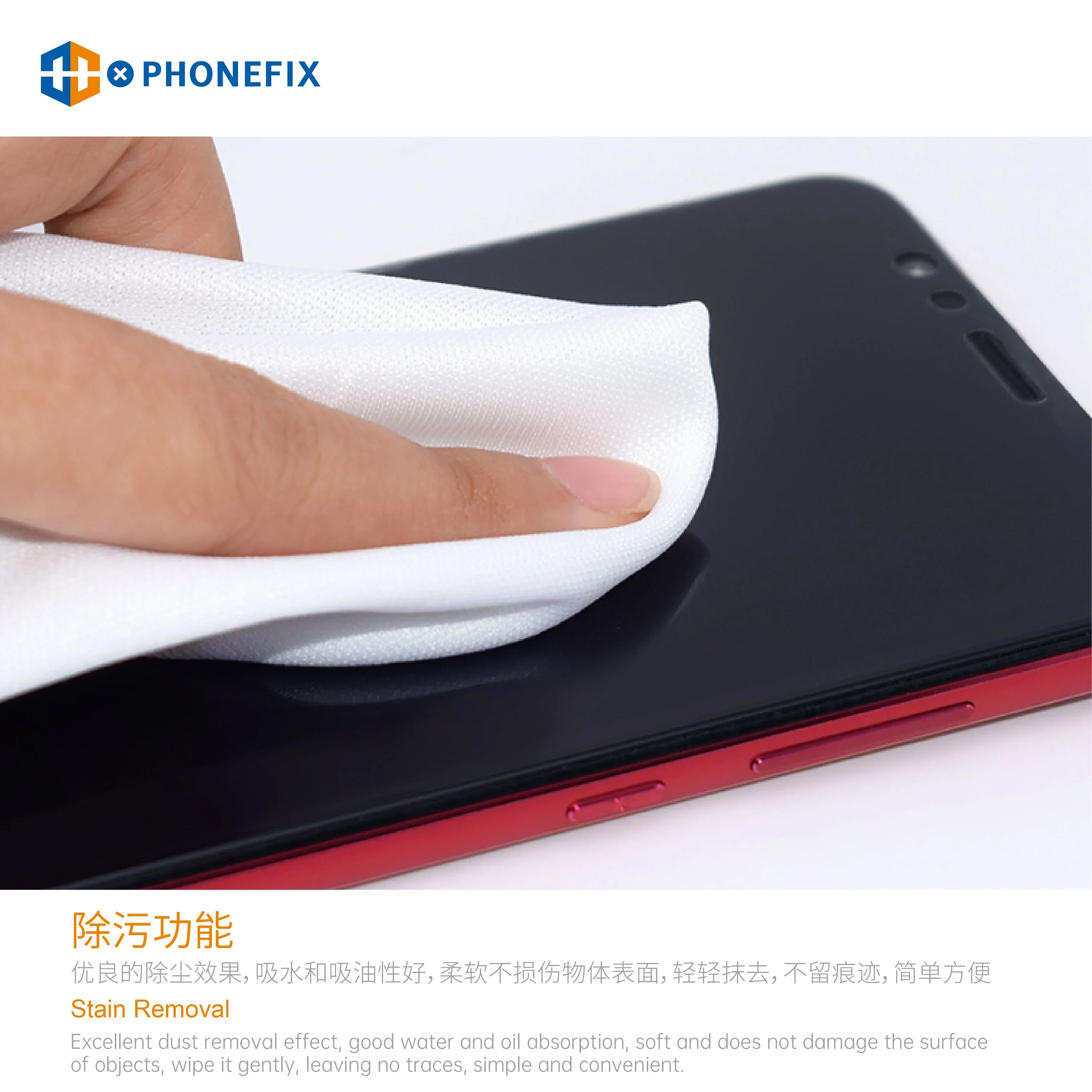 50pcs Non-dust Cleaning Cloth for Phone Screen Cleaning Tool - Image 13
