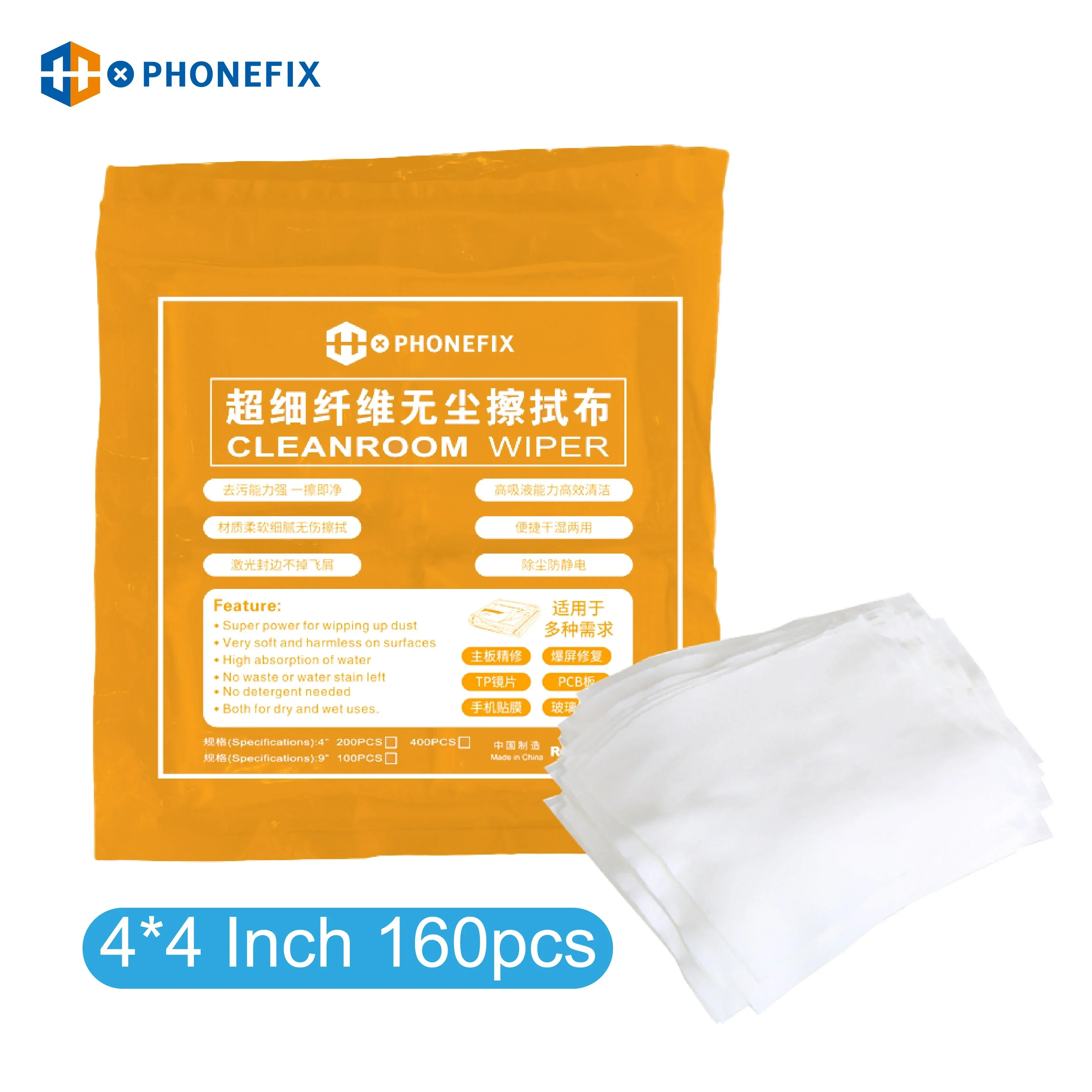 50pcs Non-dust Cleaning Cloth for Phone Screen Cleaning Tool - Image 5