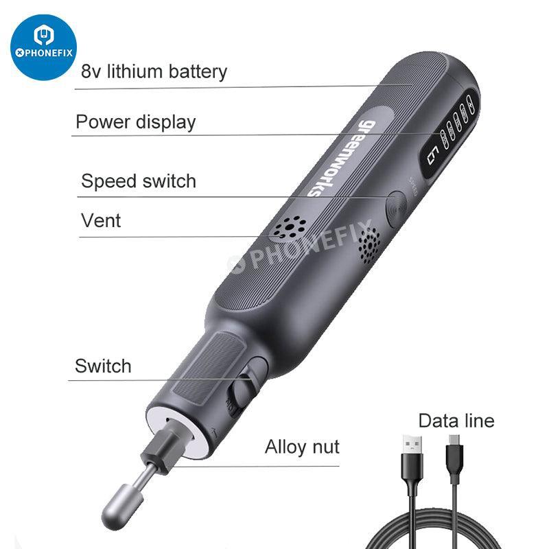 52 In 1 Mini Cordless Rotary Toolkit Grinder USB Punch Engraving Pen - Image 2