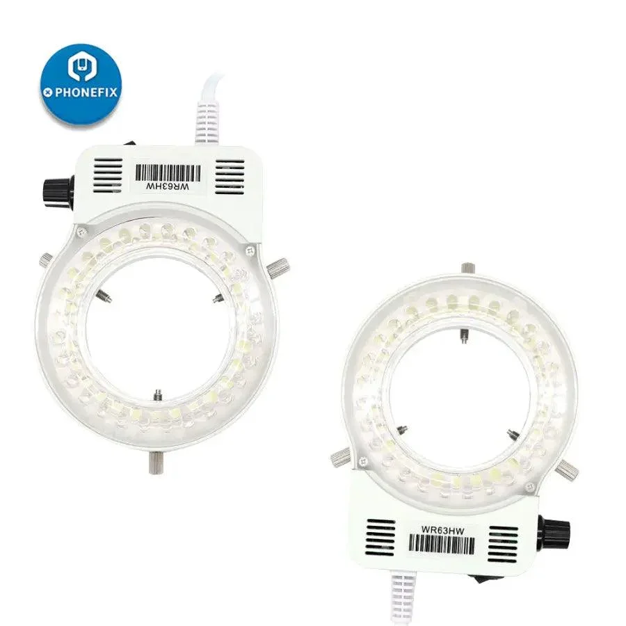 56 LED Adjustable Ring Light Illuminator Lamp for Stereo Microscope - Image 13