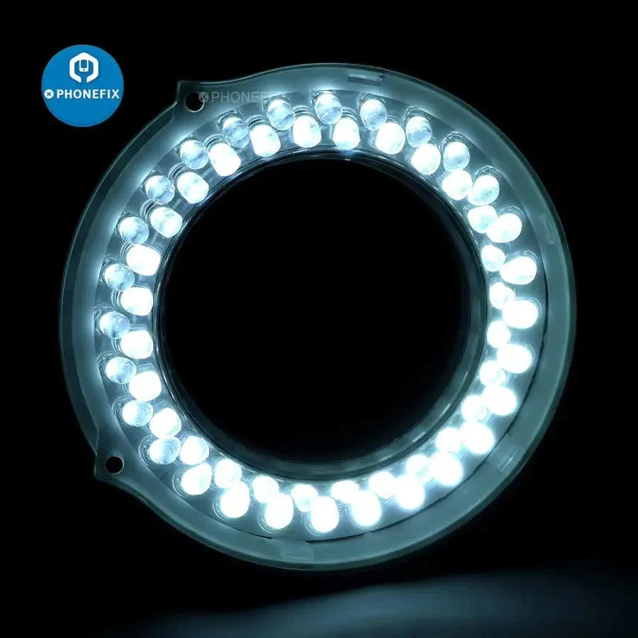 56 LED Adjustable Ring Light Illuminator Lamp for Stereo Microscope - Image 15