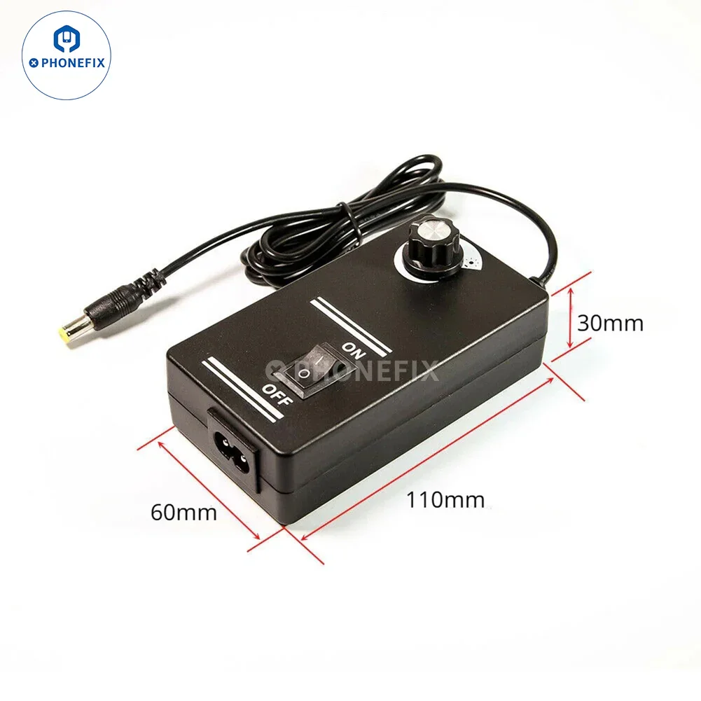 56 LED Purple UV Light Brightness Adjustable Microscope Ring Lamp - Image 9
