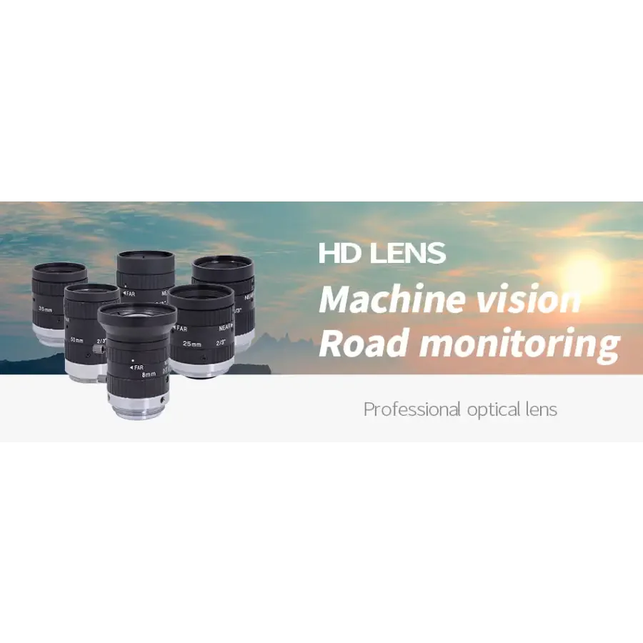 5MP 16mm-50mm 1/1.8" FA Prime Lens C-mount F1.8-16 Manual Iris Lens - Image 12