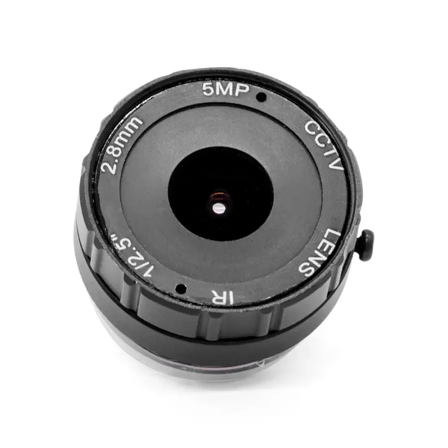 5MP 2.8mm F1.4 1/2.5" IR CS Mount Lens for CCTV IP Camera - Image 3
