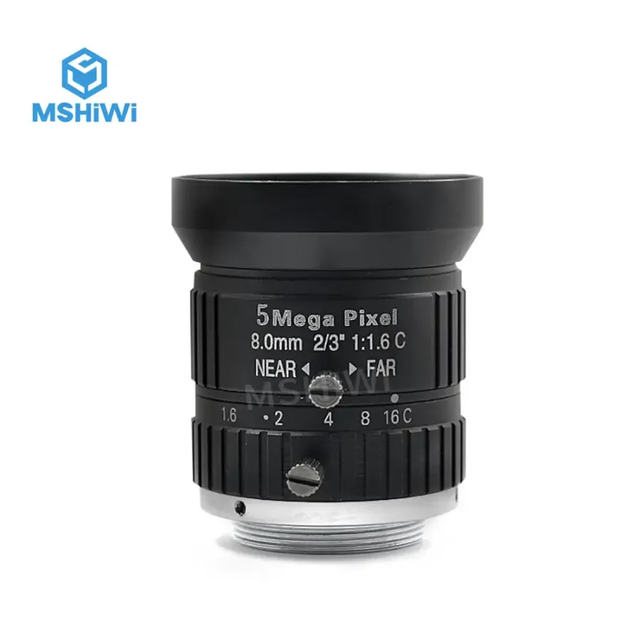 5MP 8mm 2/3" Format Lens F1.6 Manual Fixed Focal Lenses - Image 5
