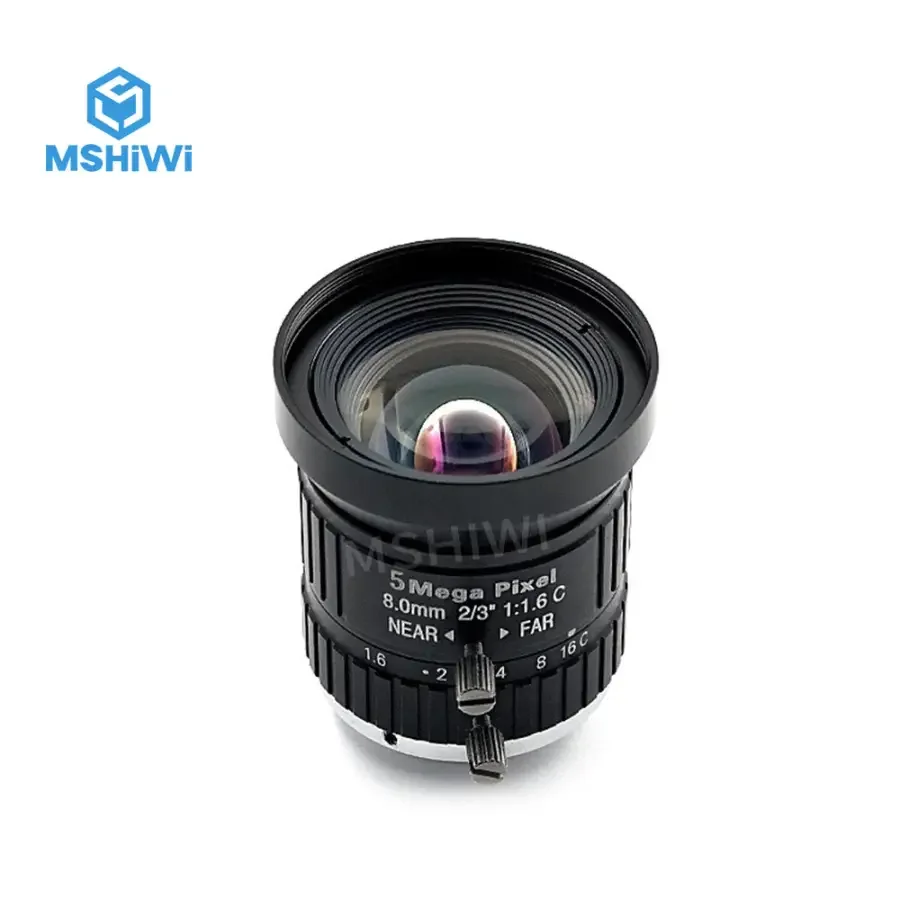 5MP 8mm 2/3" Format Lens F1.6 Manual Fixed Focal Lenses - Image 6