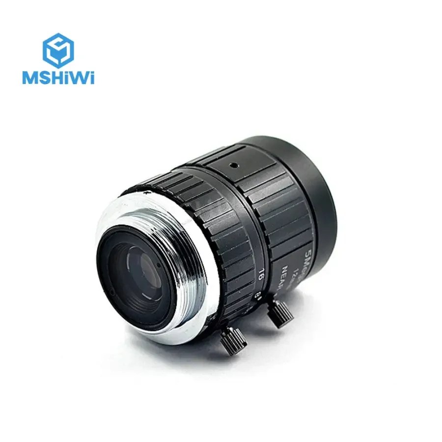 5MP C-Mount 2/3" 12mm Prime Lenses F1.6 Manual Iris Lens - Image 3