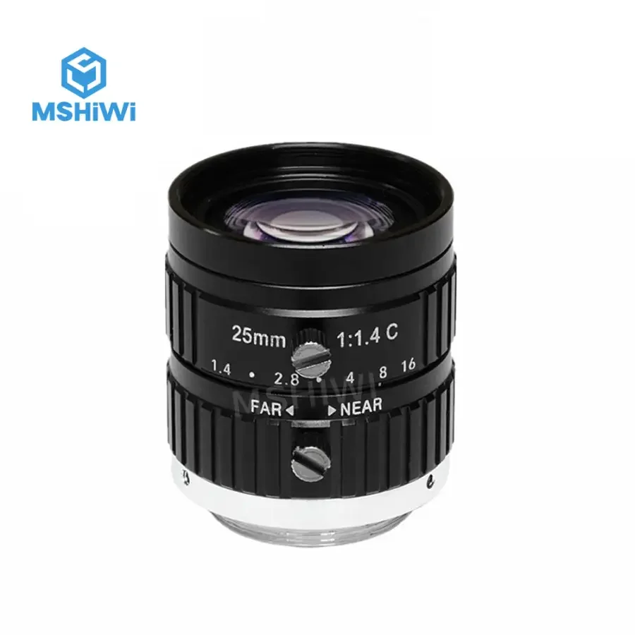 5MP F1.4 Manual Iris 25mm Prime Lens 2/3" C Mount Cameras Lens - Image 6