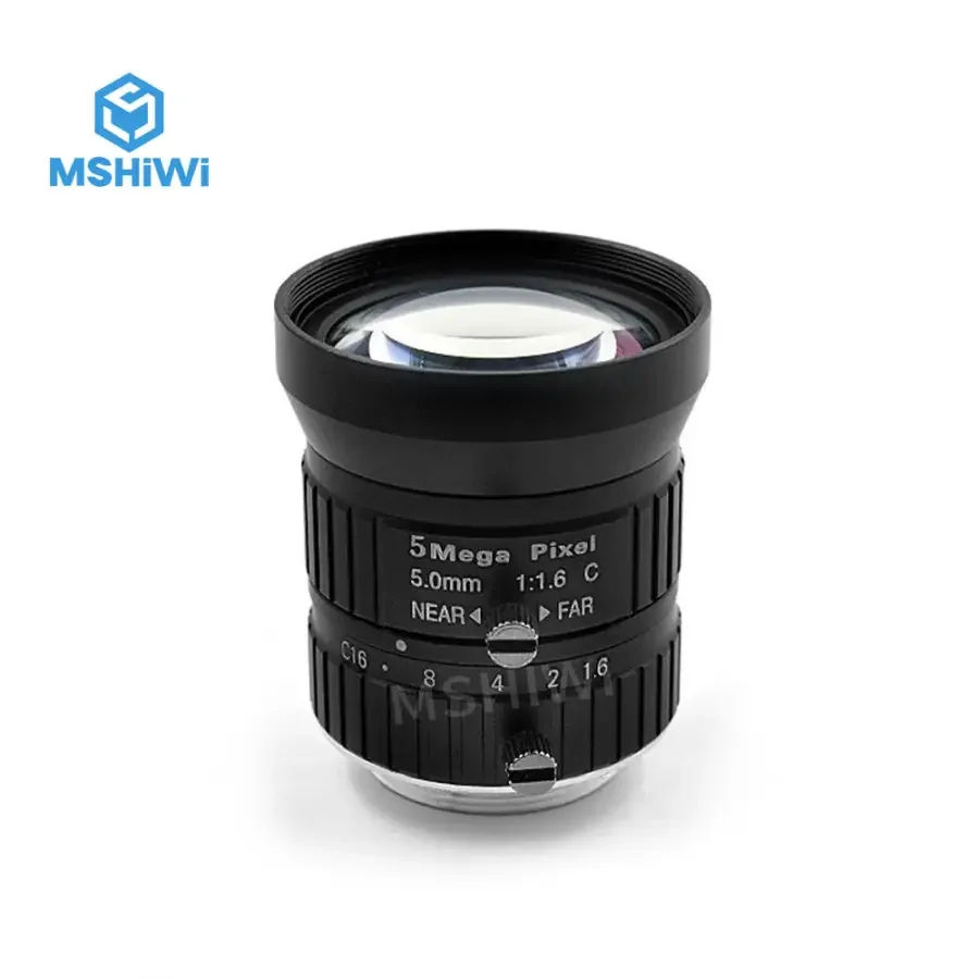 5MP F1.6 1/1.7" C Mount 5mm Prime Lenses Industrial Camera Lens - Image 5