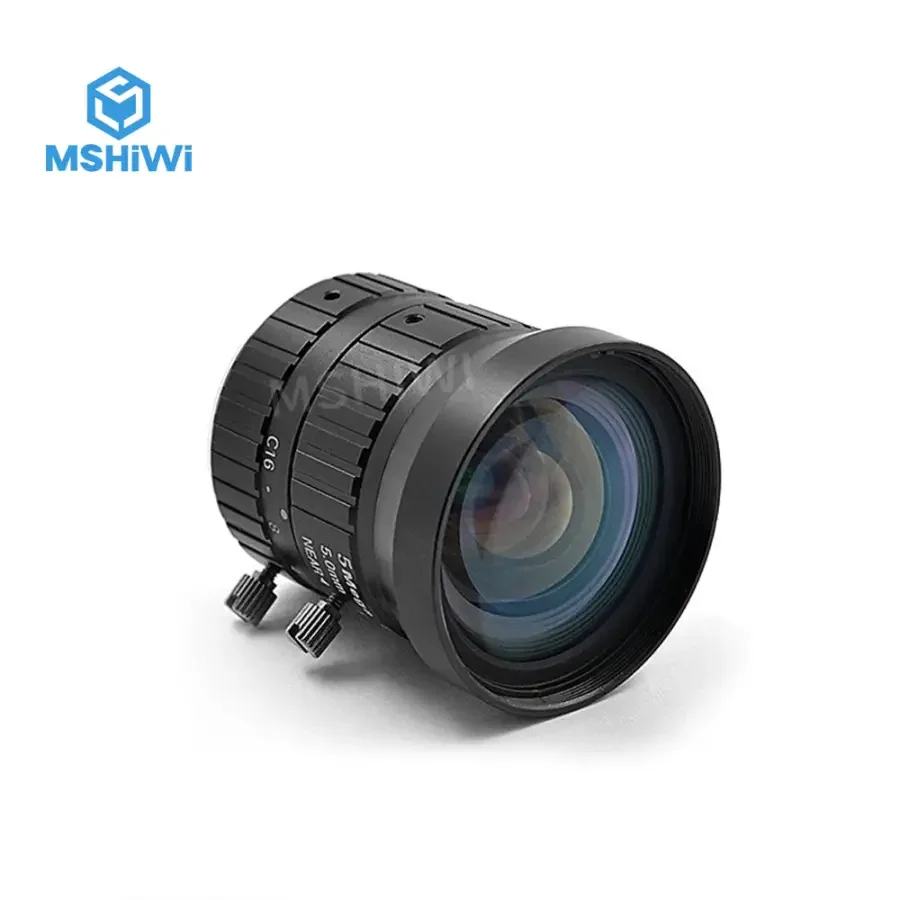 5MP F1.6 1/1.7" C Mount 5mm Prime Lenses Industrial Camera Lens - Image 6