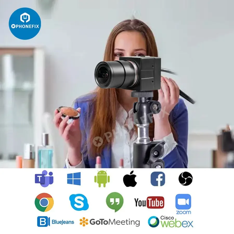 5MP UVC USB Webcam HD Industrial PC Camera - Image 8